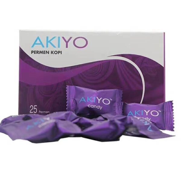 印尼紫糖  Akiyo Candy  印尼精力糖  Akiyo能量糖 1盒25粒 香港現貨正品